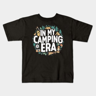 In My Camping Era Camping Lovers Kids T-Shirt